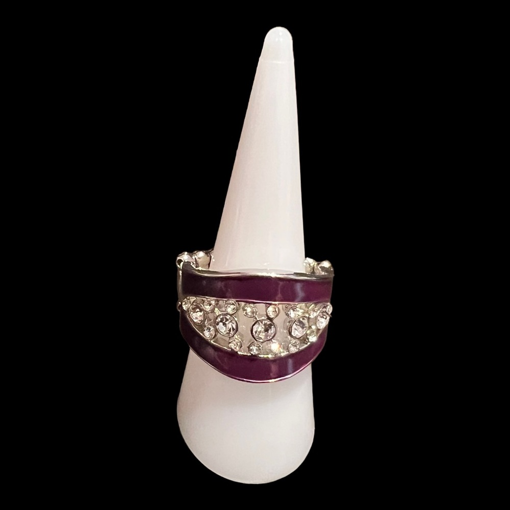 NWOT Statement Rings Bundle 3 Rings Bundle Jewelry Stretch Statement Rings - Picture 6 of 7